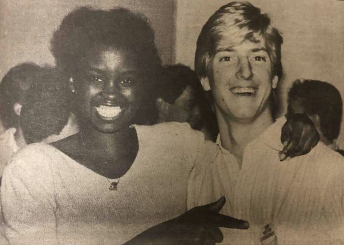 Sondra Gibbons and Craig Smith